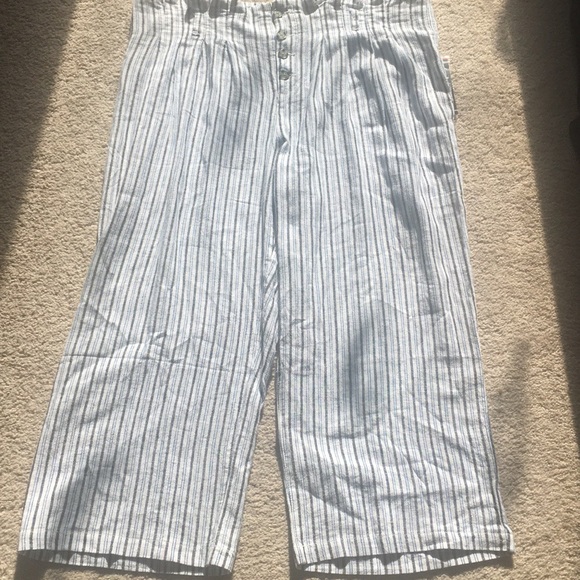 Definitions by d. jeans White Striped Pants - Picture 1 of 10